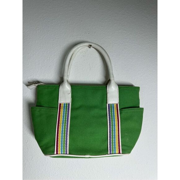 unbranded Handbags - Rare Women’s Bohemian Green Canvas Hand Bag